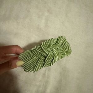 Green Knotted Headband